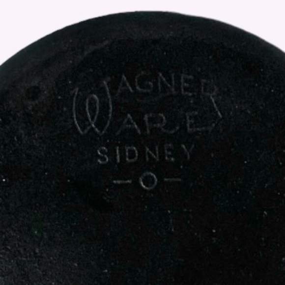 VNTG Cookware Wagner Ware Sidney Black Cast Iron Grill Pan SKILLET Grill Baker - Picture 6 of 6